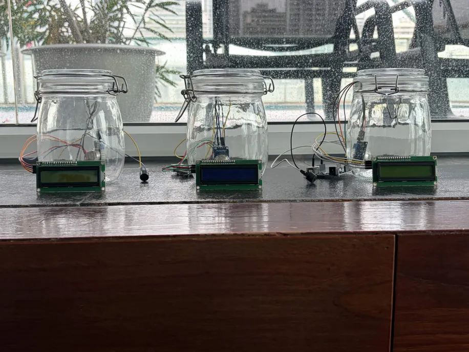 CO2 air quality sensor device